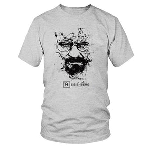 Breaking Bad Heisenberg Black Logo T-Shirt Men