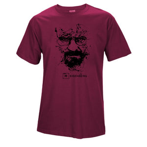 Breaking Bad Heisenberg Black Logo T-Shirt Men