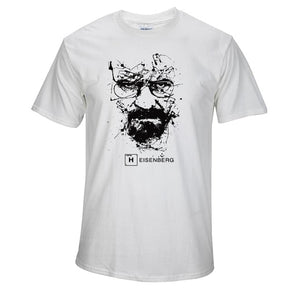 Breaking Bad Heisenberg Black Logo T-Shirt Men