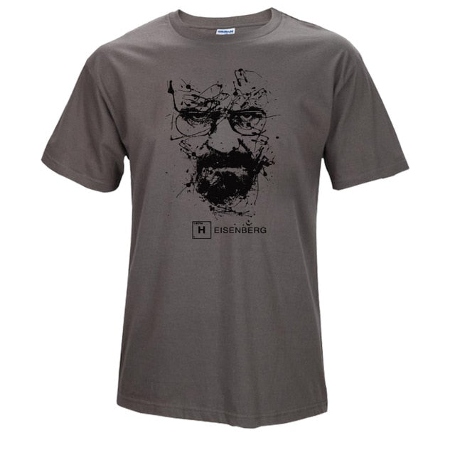 Breaking Bad Heisenberg Black Logo T-Shirt Men