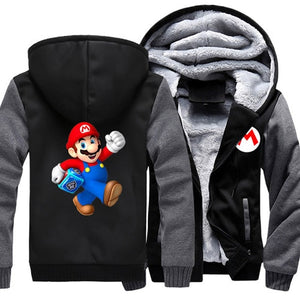 Super Mario 4 Colors Hoodies Men