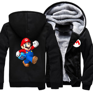 Super Mario 4 Colors Hoodies Men