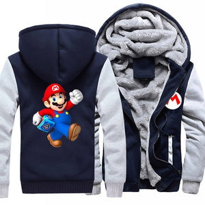 Super Mario 4 Colors Hoodies Men