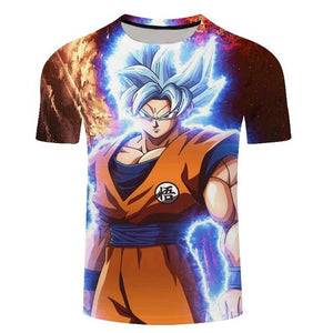 Dragon Ball Z Goku God T-Shirt Men