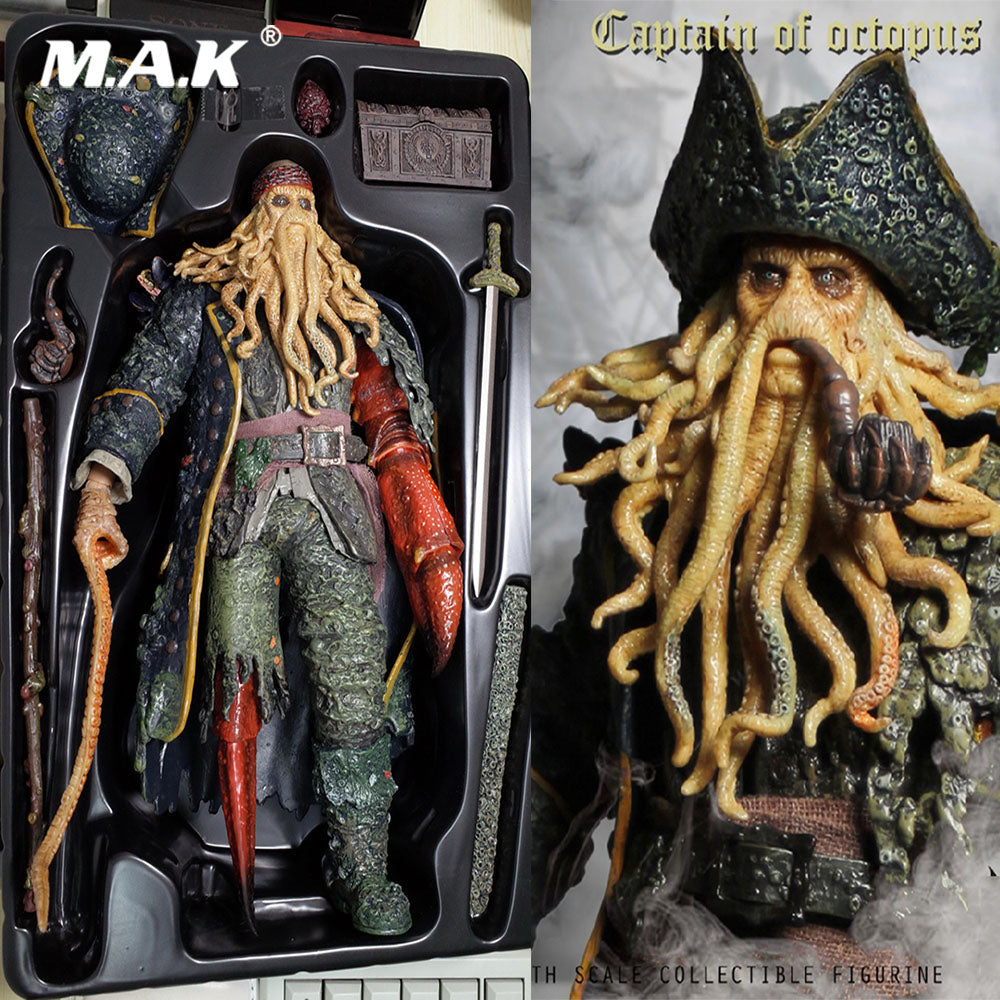 Pirates of the Caribbean Captain Davy Jones Exclusive Action Figure Collection