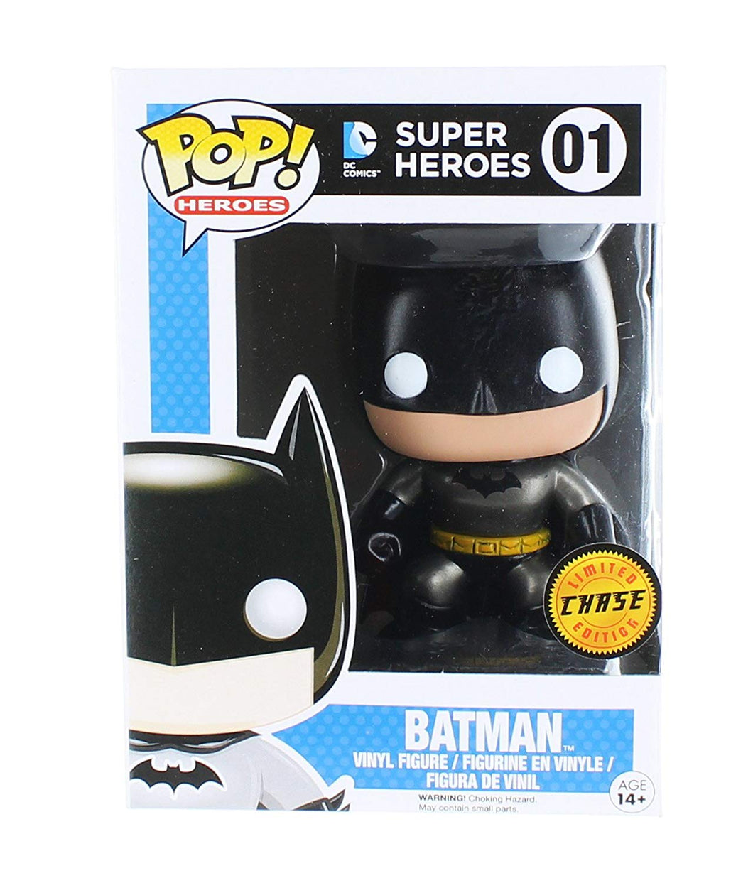 Funko Pop DC Comics: Heroes Batman CHASE Metallic