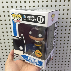 Funko Pop DC Comics: Heroes Batman CHASE Metallic