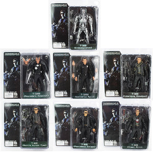 7 Styles Terminators NECA Action Figure Collection