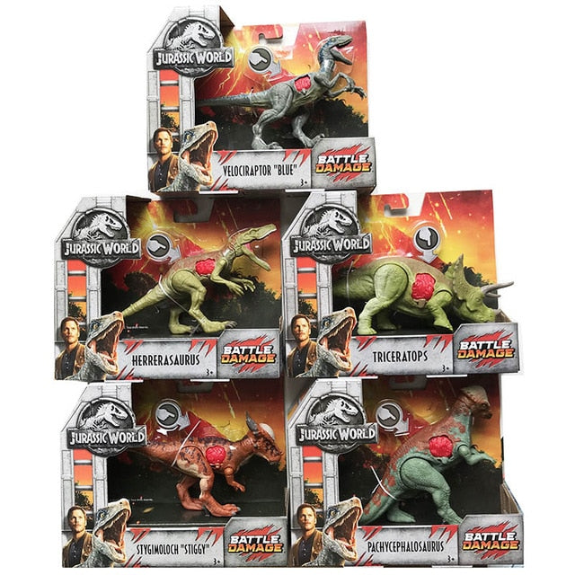 Jurassic World Pack 5 Dinosaurs Action Figure