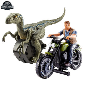 Jurassic World Velociraptor Blue and Owen Action Figure Collection
