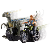Load image into Gallery viewer, Jurassic World Velociraptor Blue and Owen Action Figure Collection