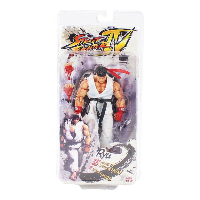 NECA Street Fighter Ryu Action Figure Collection