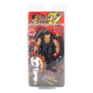 NECA Street Fighter Ryu Black Action Figure Collection