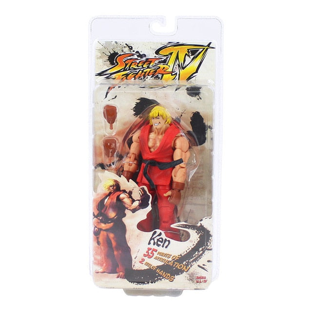 NECA Street Fighter Ken Action Figure Collection