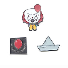 Load image into Gallery viewer, Stephen King&#39;s It 3 Diferent Models Brooch Pins