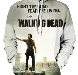 The Walking Dead Rick Grimes Sweatshirt Men