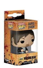 Load image into Gallery viewer, The Walking Dead Funko Pocket Negan, Daryl and Rick Keychain