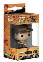 Load image into Gallery viewer, The Walking Dead Funko Pocket Negan, Daryl and Rick Keychain