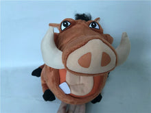 Load image into Gallery viewer, The Lion King Pumba Plush Flocked