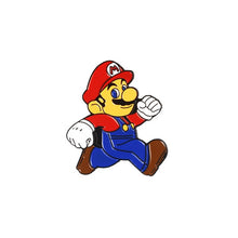 Load image into Gallery viewer, Super Mario 9 Diferent Types Brooch Pins