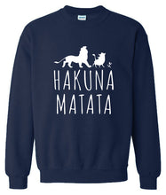 Load image into Gallery viewer, The Lion King Hakuna Matata Diferent Colors Sweatshirt Men