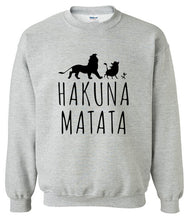 Load image into Gallery viewer, The Lion King Hakuna Matata Diferent Colors Sweatshirt Men