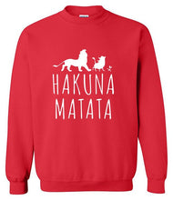 Load image into Gallery viewer, The Lion King Hakuna Matata Diferent Colors Sweatshirt Men