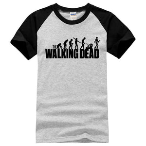 The Walking Dead 2019 New Summer Sleeve Colors T-Shirt