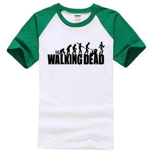 The Walking Dead 2019 New Summer Sleeve Colors T-Shirt