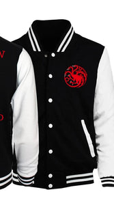 Game Of Thrones Targaryen Fire and Blood 2 Diferent Models Jacket Men