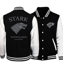 Load image into Gallery viewer, Game Of Thrones Stark Winter is Coming Jacket Men