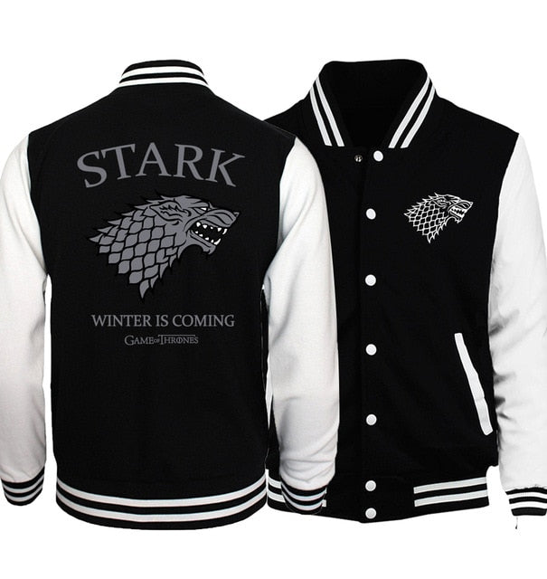 Game Of Thrones Stark Winter is Coming Jacket Men