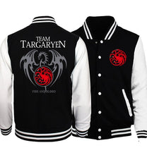 Load image into Gallery viewer, Game Of Thrones Targaryen Fire and Blood 2 Diferent Models Jacket Men