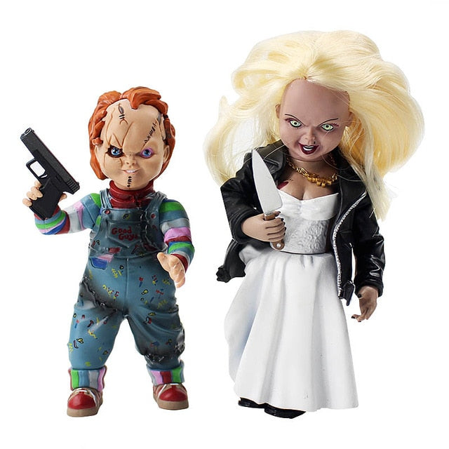 Child's Play Chucky & Tiffany Action Figures Collection