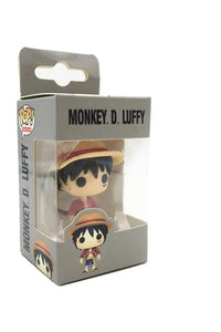 One Piece Funko Pocket Monkey D. Luffy and Trafalgar Law Keychain