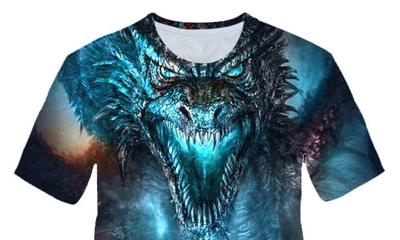 Game of Thrones Dragon and Night King T-Shirt Men