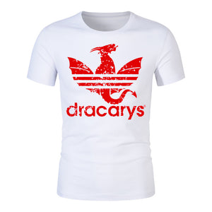 Game of Thrones Dracarys Colors Letter T-Shirt Men