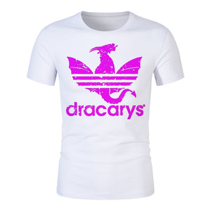 Game of Thrones Dracarys Colors Letter T-Shirt Men