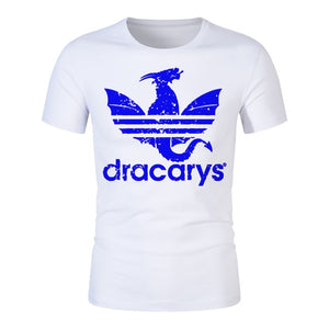 Game of Thrones Dracarys Colors Letter T-Shirt Men