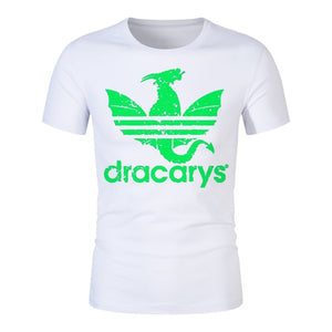 Game of Thrones Dracarys Colors Letter T-Shirt Men