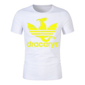 Game of Thrones Dracarys Colors Letter T-Shirt Men