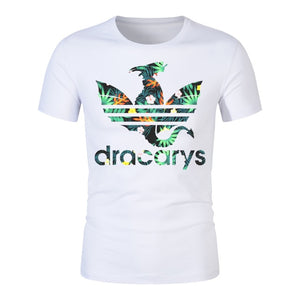 Game of Thrones Dracarys Colors Letter T-Shirt Men