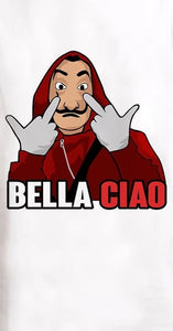 Money Heist Dali Mask Bella Ciao T-Shirt Men