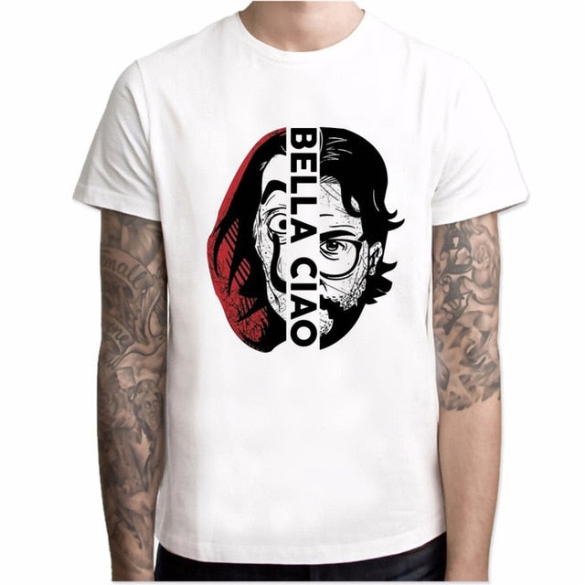 Money Heist The Professor Bella Ciao T-Shirt Men