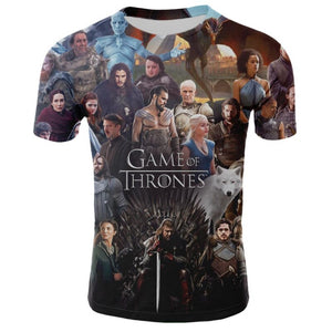 Game of Thrones Collage T-Shirt Men