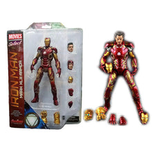 Load image into Gallery viewer, Marvel Avengers Iron Man Mark XLIII Armor Action Figure Collection