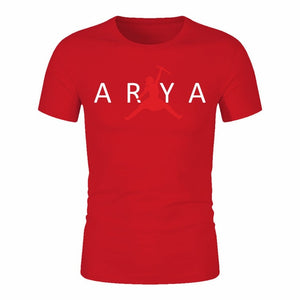 Game Of Thrones Arya Stark White Letter T-Shirt Men