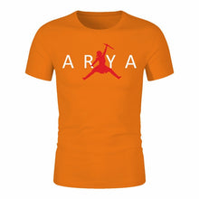 Load image into Gallery viewer, Game Of Thrones Arya Stark White Letter T-Shirt Men