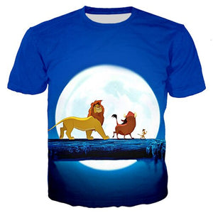 The Lion King Simba with Timon and Pumba T-Shirt Kids