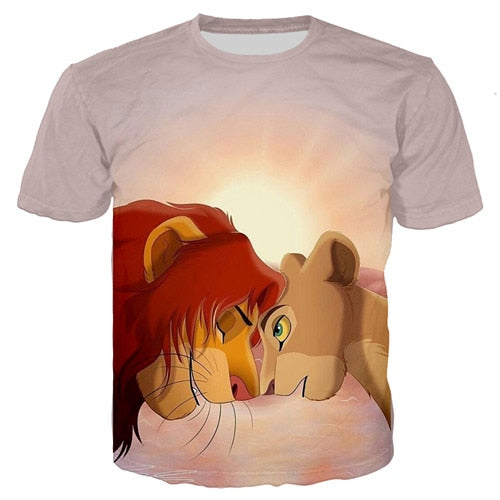 The Lion King Simba and Nala T-Shirt Kids